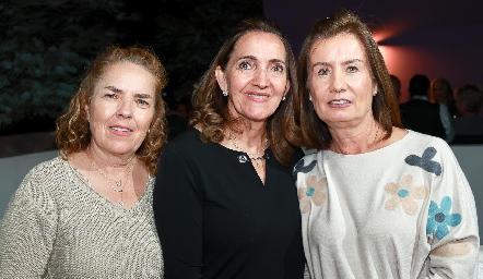  Anabell Valle, Mónica Alcalde y Gabriela Andrés.