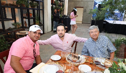  Mauricio Rábalo, Gerardo Gómez y Gerardo Gómez.