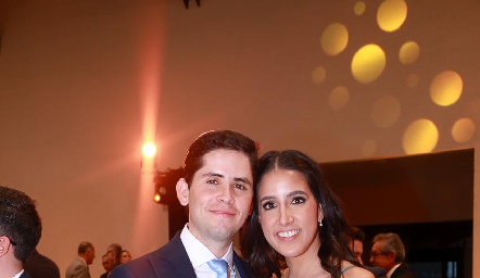 Luis Carlos Fernández y Jimena Cortés.