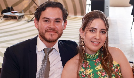  Sebastián Peña y Fernanda Nájera.