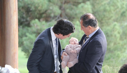  3 generaciones, Alberto, Bárbara y Alberto Kasis.