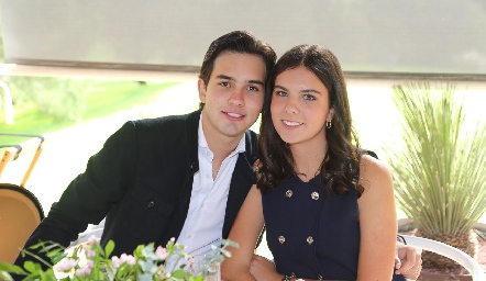  Diego González y Daniela Galán.