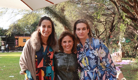  Lorena Gil, Mari Carmen Aldrete y Hanni Abud.