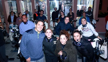  Rene Pierdant, Laura Robledo, Claudia Pérez y María José Vázquez.