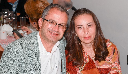  Luis Manzo y María Elena Gómez.