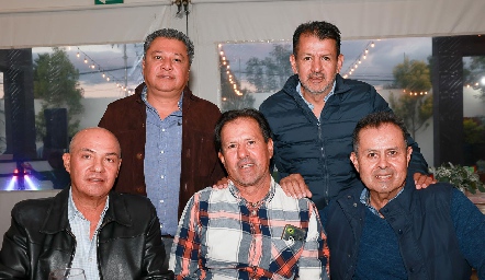  Jorge, Noel Huerta, René, Obed y Héctor Gutiérrez.