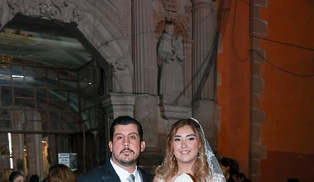  Héctor Gómez y Ana Gaby Motilla ya son esposos.