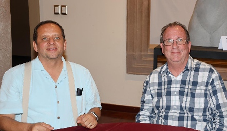  Gilberto Cifuentes y Stevens Beutier.