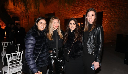  Ale Mata, Claudia Segoviano, Jimena Hernández y Andrea Hernández.