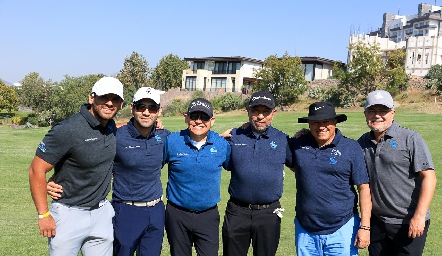  Isaac Somohano, Gibrán DelSol, Ángel González, Carlos Aguilar, Valente Guerrero y Erasto Aldrett.