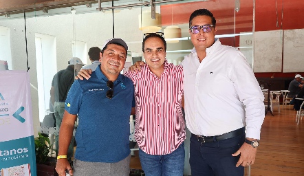  José Miguel Barrera, Claudio Guerra y Carlos Salazar.