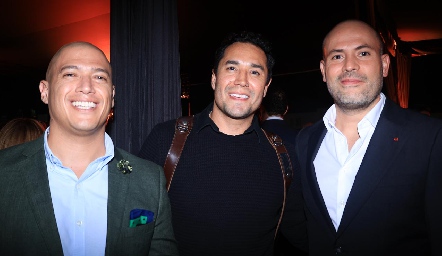  Joel Hernández, David Menchaca y Jorge Barrera.