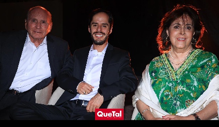  Xavier Castro de la Maza, Xavier Antunes y María Eugenia Martínez.