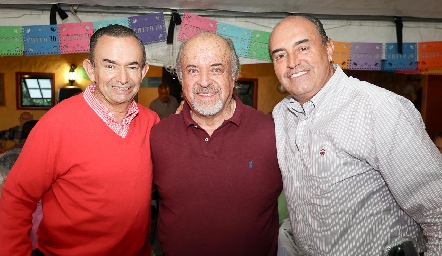  Calili Pérez, Chito Espinosa y Calolo Pérez.