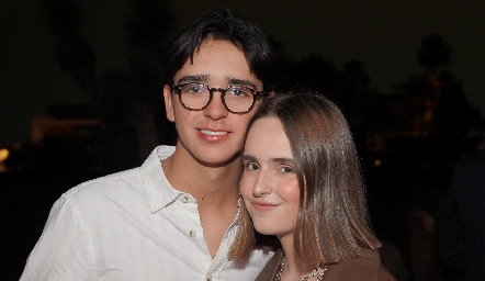  Pablo Díaz y Priscila de la Garza.