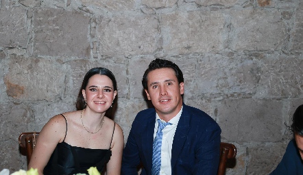   Daniela Valle y José Manuel Díaz Infante.