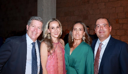  Oscar Mendizábal, Maricarmen Ayala, Rocío López y Oscar González.