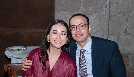  María y Víctor.