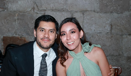   Daniel Dimas y María José Martínez.