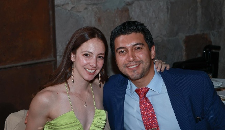  Edgar Jasso y Andrea Ortiz.