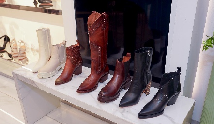  Modelos de botas.