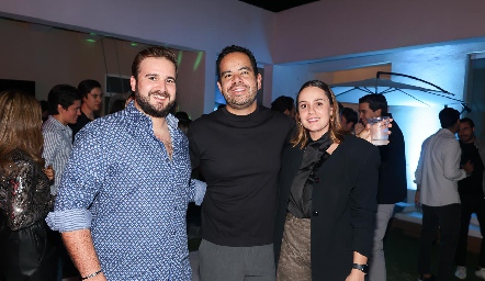  Felipe Martín Alba, Ernesto Cervantes y Alejandra Martínez.