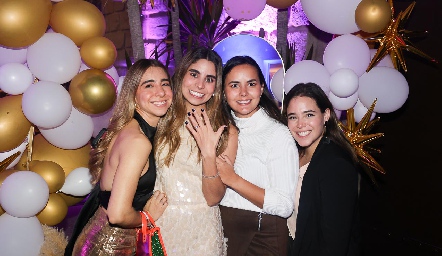  Estefanía Leija, Rocío de la Vega, Cecy Dávila e Ingrid de Luna.