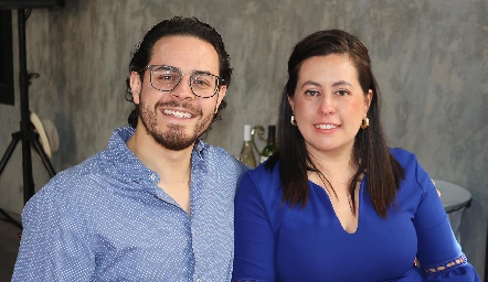  David Blanco y Claudia Narváez.