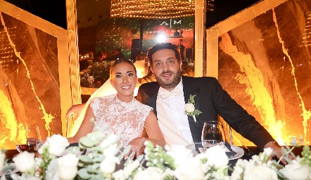  María Ciuffardi y Andrés Checa ya son esposos.