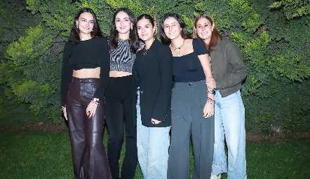  Lorenza Gárate, Ana Marta Ocaña, Alejandra Cedillo, Paulina González.