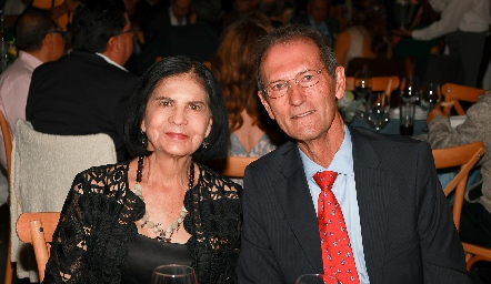  María Victoria Lima y Jesús Canseco.