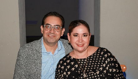  Rubén Jasso y Silvia Ramos.