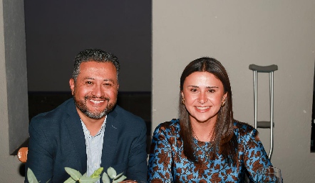  Ramón Mendoza y Denise Magdaleno.