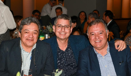  Alejandro Lemus, Daniel Sánchez Durán y Juan Gallardo.