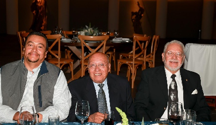  Vladimir Ramírez, José Ángel Sosa y Jorge Roberto Acosta.