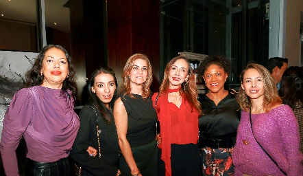  Deli Macilla, Kati Peña, Margarita Sarquis, Gaby Ruiz, Dalia y Paola .