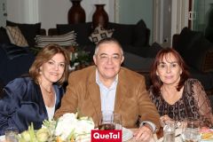  Montse Lozano, Alberto Lozano y Susana Rangel.