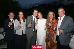  Javier Álvarez, Graciela López Wagner, Gastón Lozano, Ale Álvarez, Patricia del Bosque y Roberto Lozano.