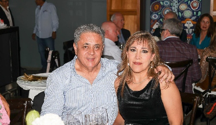   Rafael Alcade y Patricia Puente.