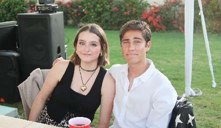   Marina Galán y Mauricio Galván.