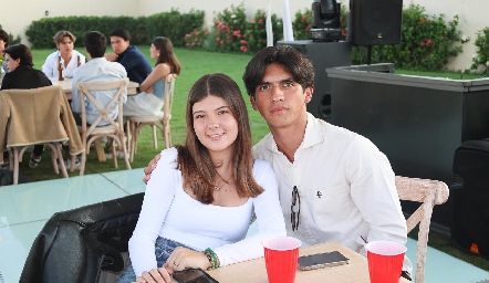   Alexia Galán y Jesús Conde.