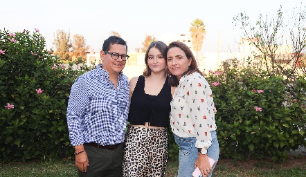  Sergio Quibrera, Marina Galán y María José Abaroa.