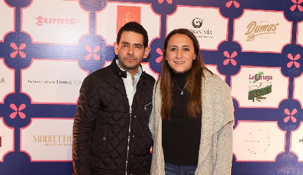   Enrique Rodríguez y Cristina Martínez.