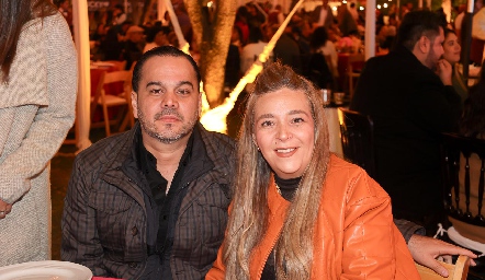  María José y Sergio.