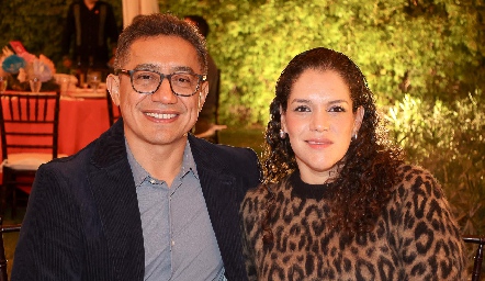  Tania Meza y Alberto Alfonso.