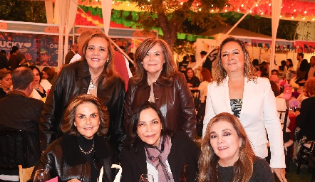  Isabel Catillo, Beatriz Rojas, Mónica Cerda, Leticia Hernandez, Lucía Betancourt y Jenny Cázares.