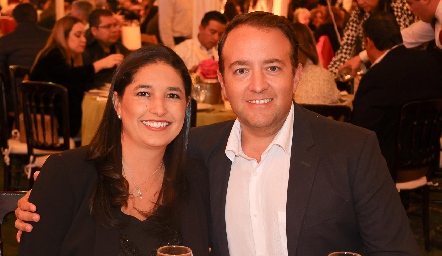  Martha Morales y Javier Algara.