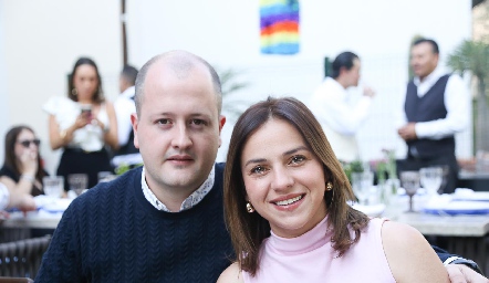  Ricardo González y Daniela Mézquida.