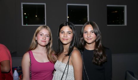  Ximena Safa, Constanza y Ana Paula.