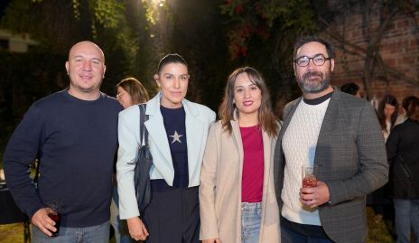  José Carlos Aldrete, Liz Villaseñor, María Aldrete y Carlos Matías.